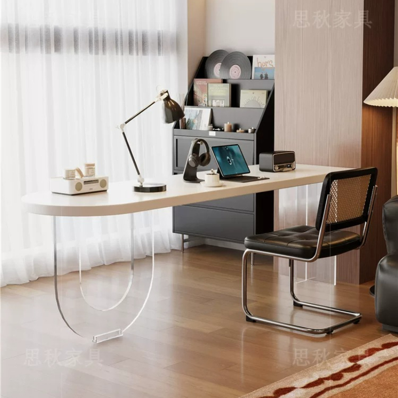 Weißer Massivholzschreibtisch  – Bedroom Furniture Bewertung und Preis
