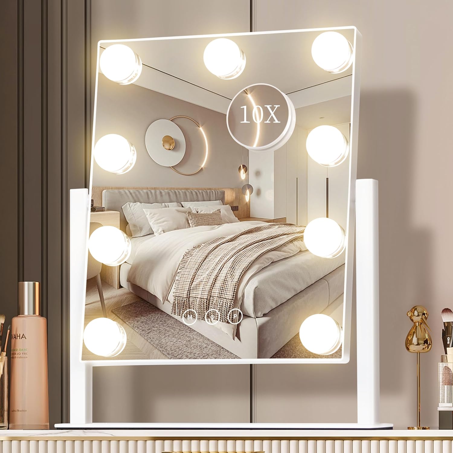 Schminktischbeleuchtung Hollyw – Dressing Table Vanity With Lighted Mirror Bewertung und Preis